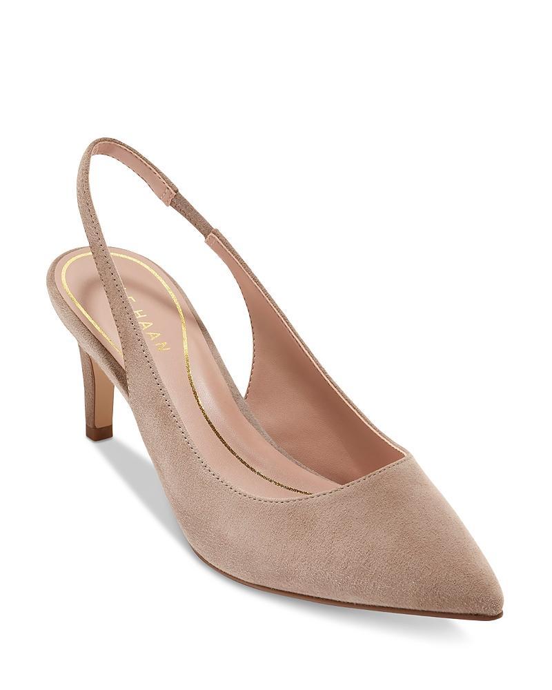 Cole Haan Womens Vandam Pointed Toe Slingback High Heel Pumps Product Image
