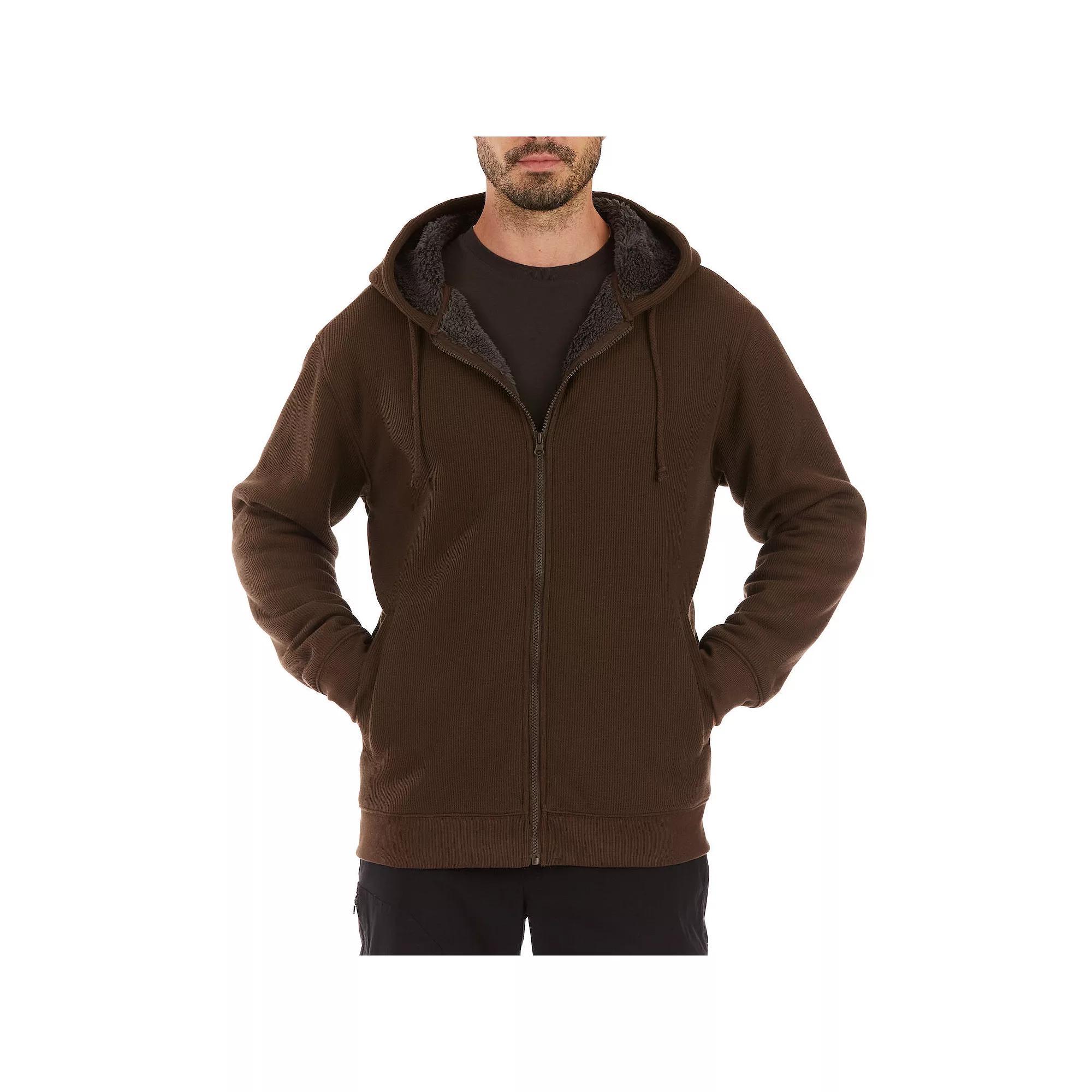 Mens Smiths Workwear Hooded Sherpa-Lined Thermal Jacket Product Image