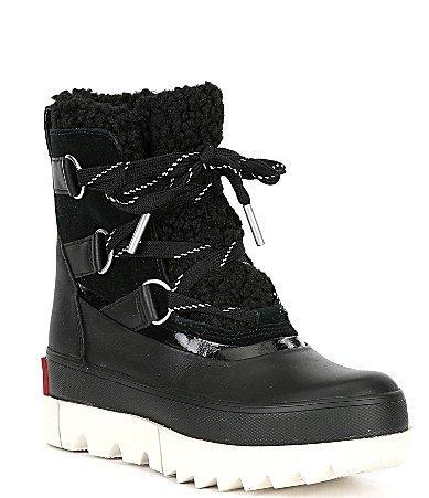 Joan Of Arctic Leather Faux-Fur Snow Booties Product Image