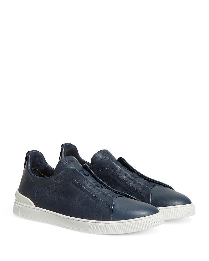 Zegna Mens Triple Stitch Secondskin Sneakers Product Image