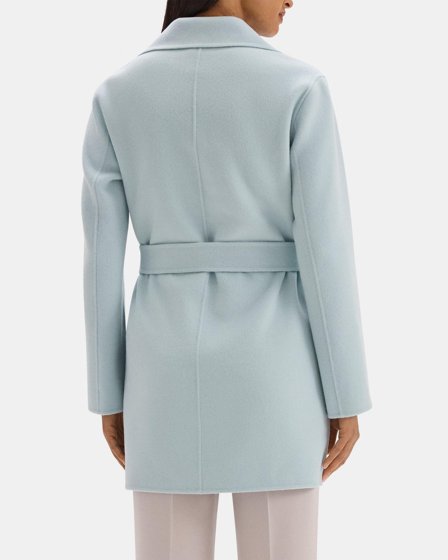 Robe Coat in Double-Face Wool-Cashmere Product Image