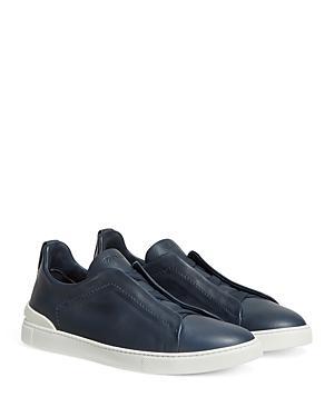 Zegna Mens Triple Stitch Secondskin Sneakers Product Image