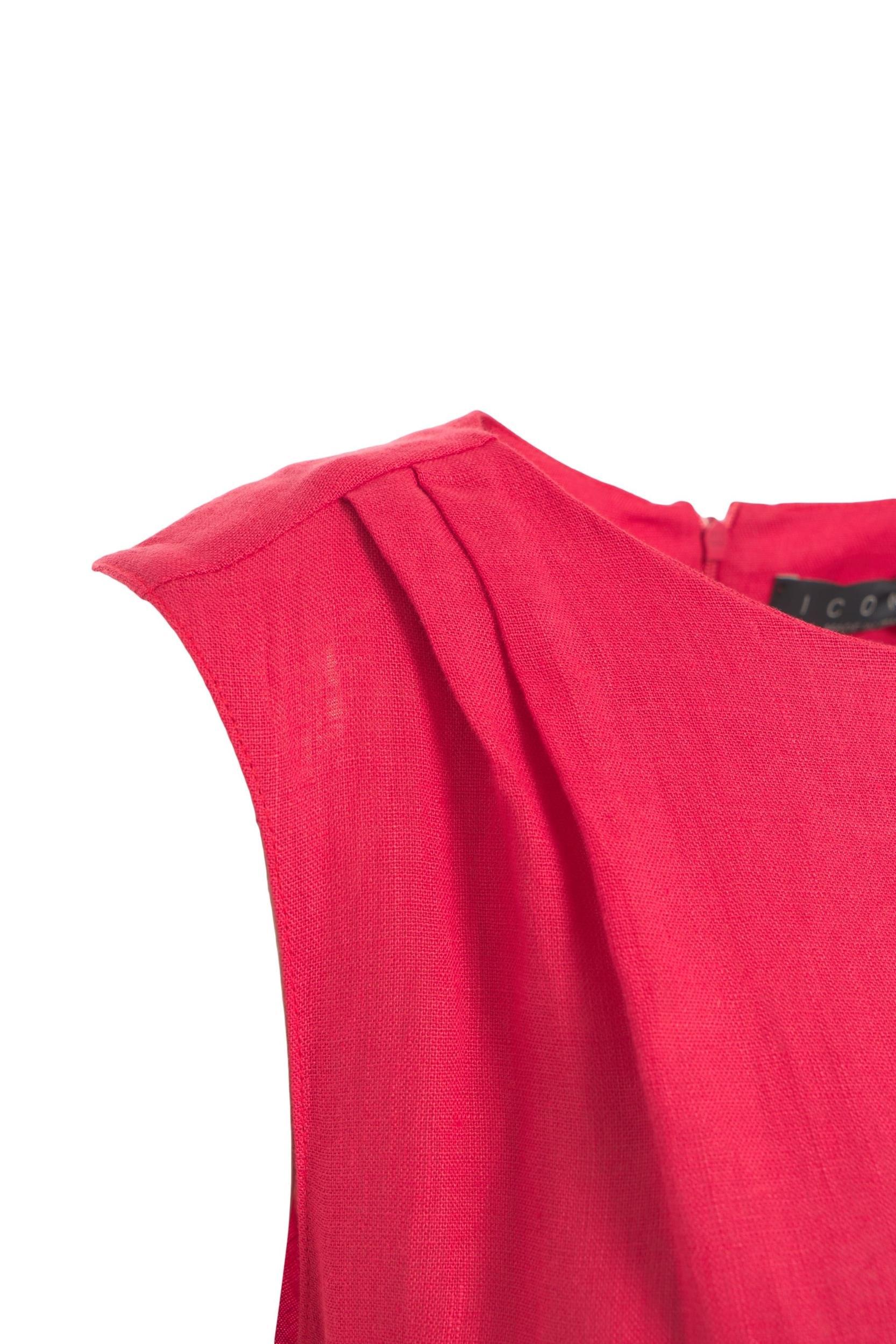 Linen midi dress Product Image