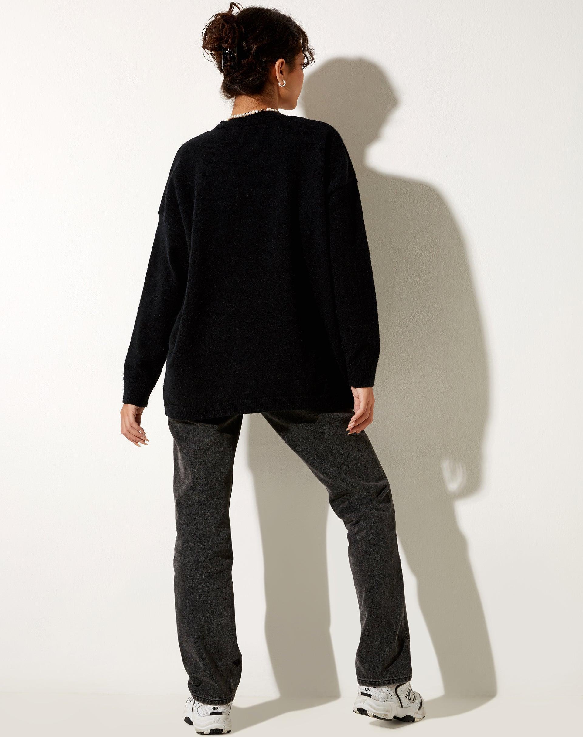 Lulees Jumper in Magic Black Product Image