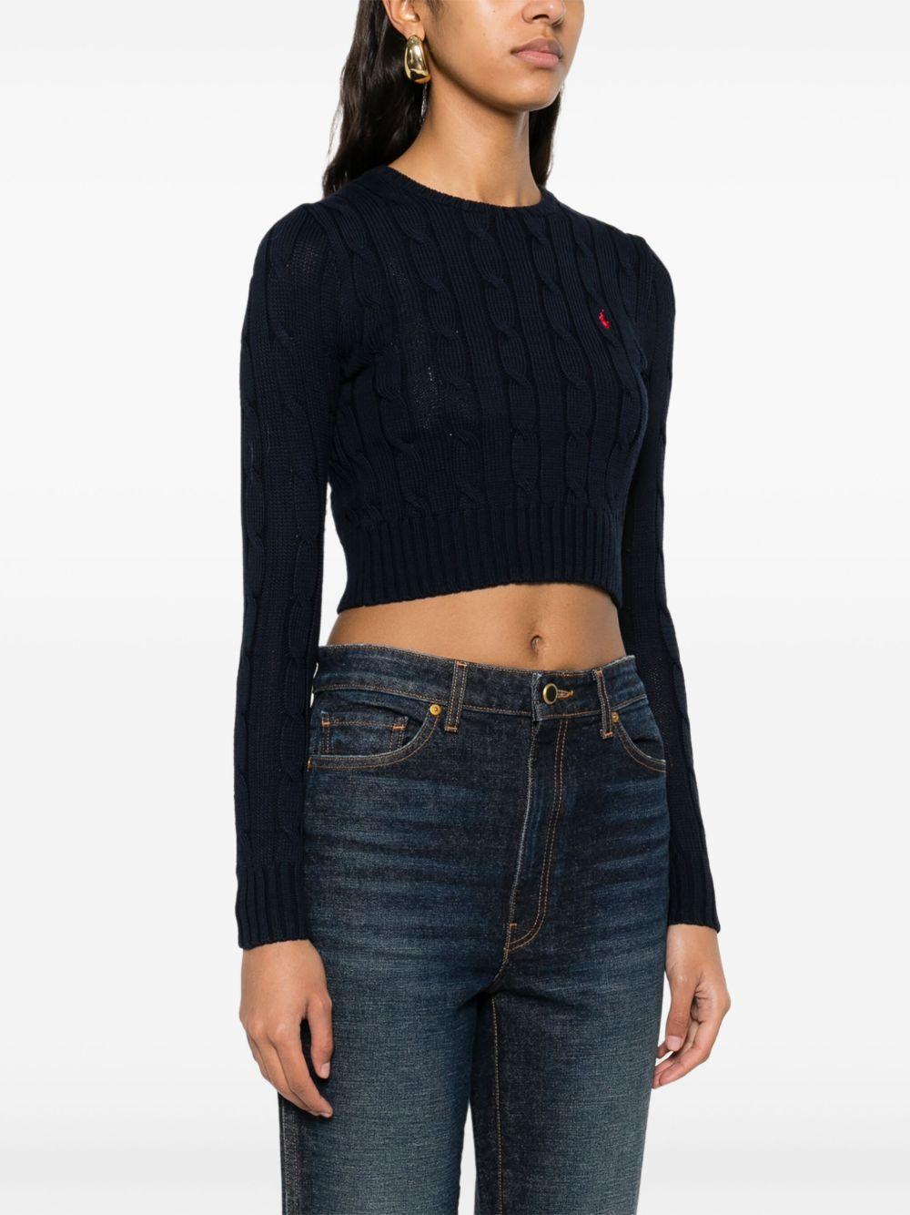 cable-knit sweater Product Image