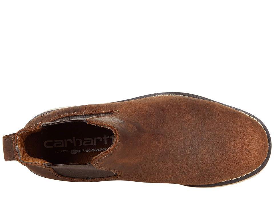 Carhartt Wedge 5 Chelsea Boot Soft Toe (Dark Bison Oil Tanned) Women's Shoes Product Image