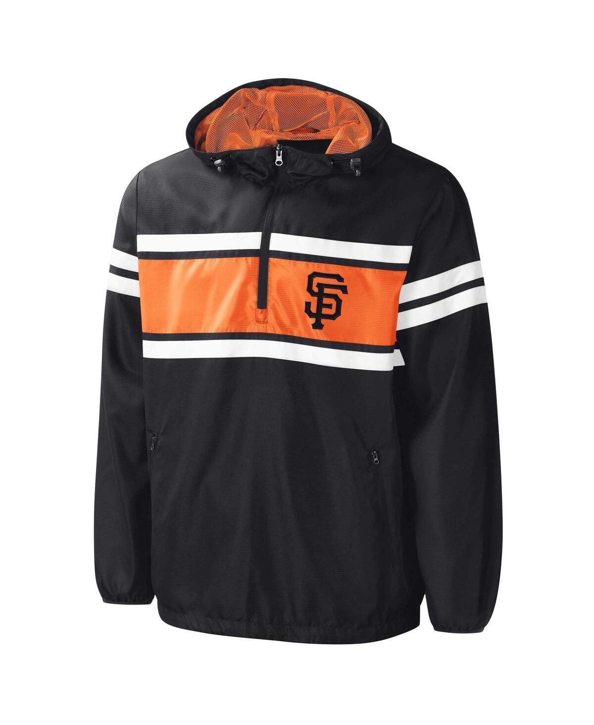 Mens G-III Sports by Carl Banks Royal New York Mets Game Score Half-Zip Windbreaker Product Image