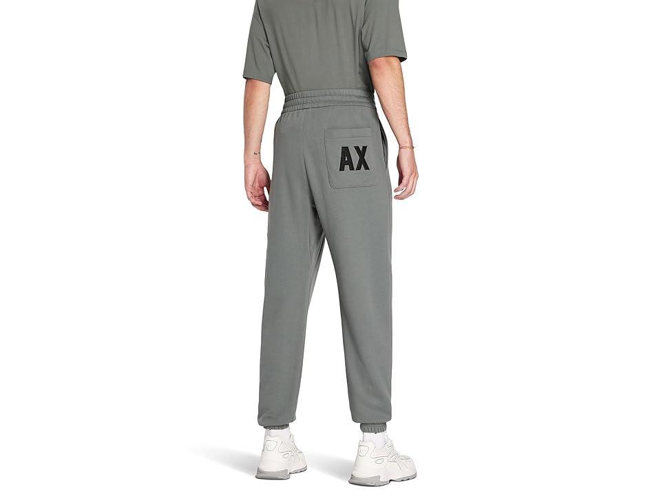 Armani Exchange Oversized Capsule Joggers (Balsam Green) Men's Clothing Product Image