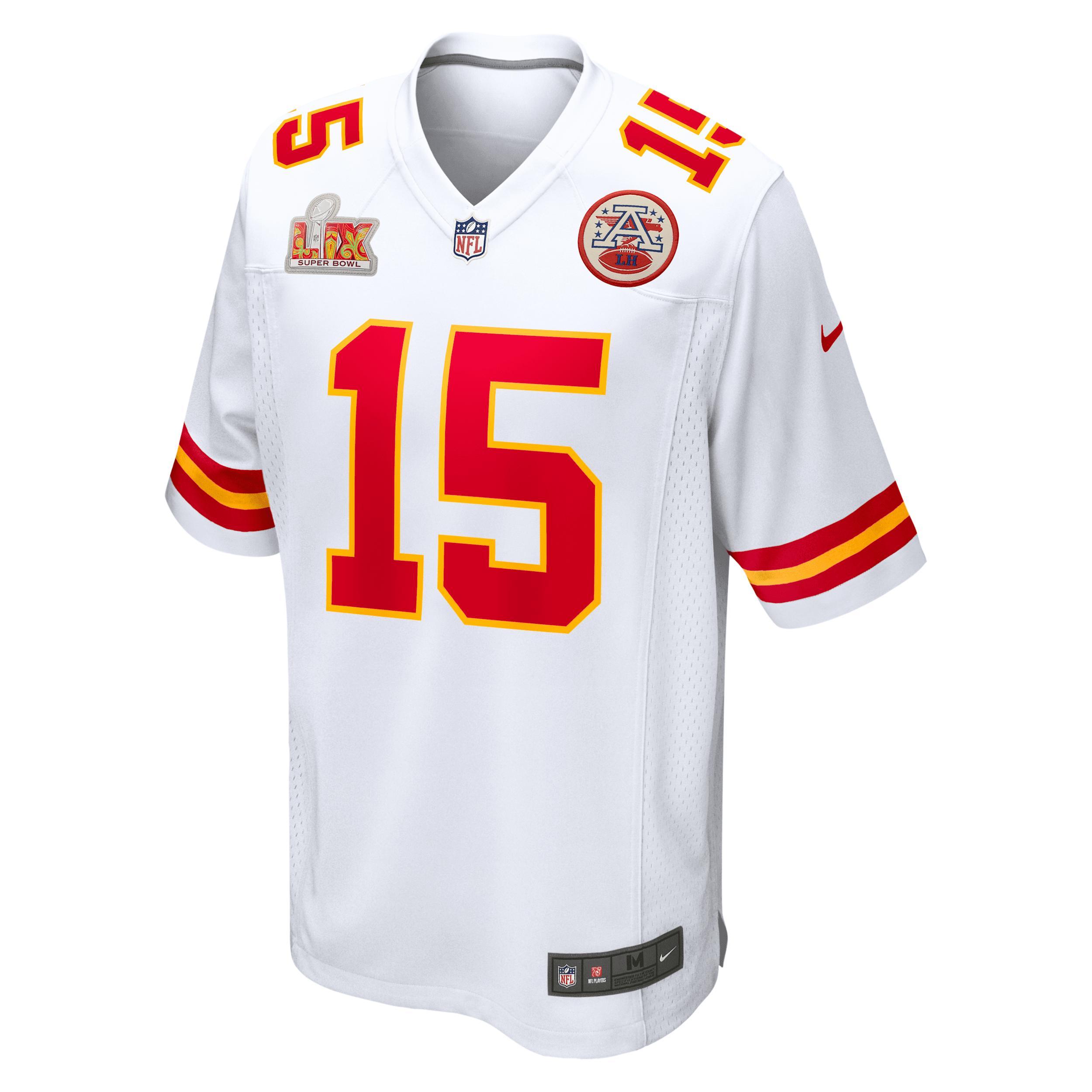 Patrick Mahomes Kansas City Chiefs Super Bowl LIX Nike Men's NFL Game Jersey Product Image