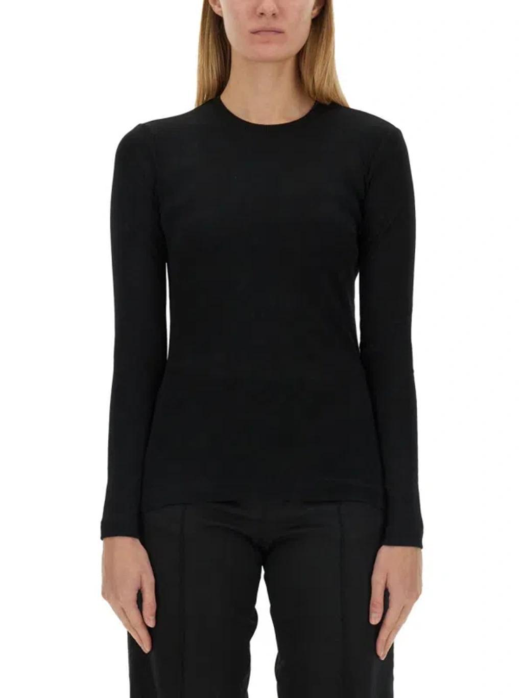 FABIANA FILIPPI Slim Fit T-shirt In Black Product Image