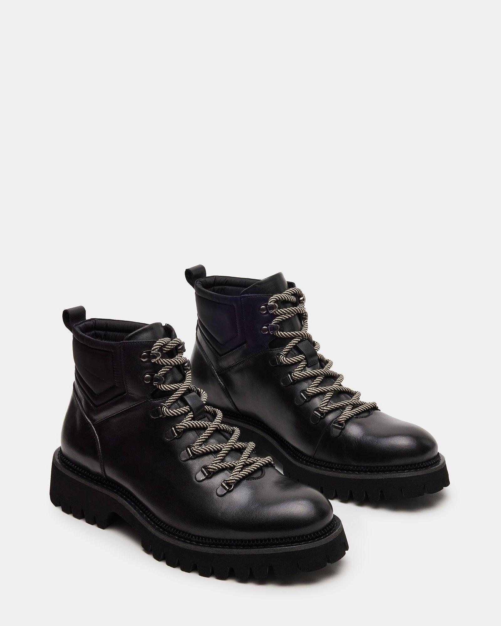 FERGUS BLACK LEATHER Male Product Image