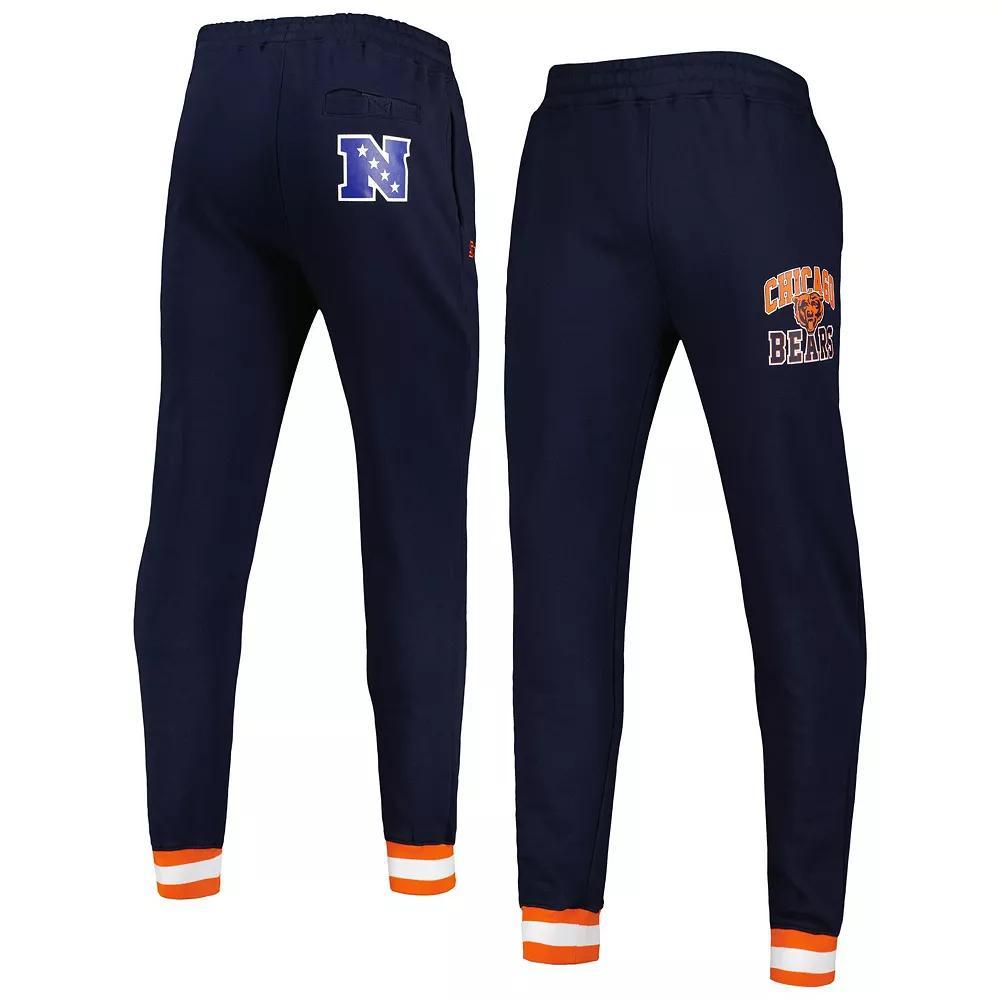 Men's Starter Navy Chicago Bears Blitz Fleece Jogger Pants, Size: Medium, Blue Product Image