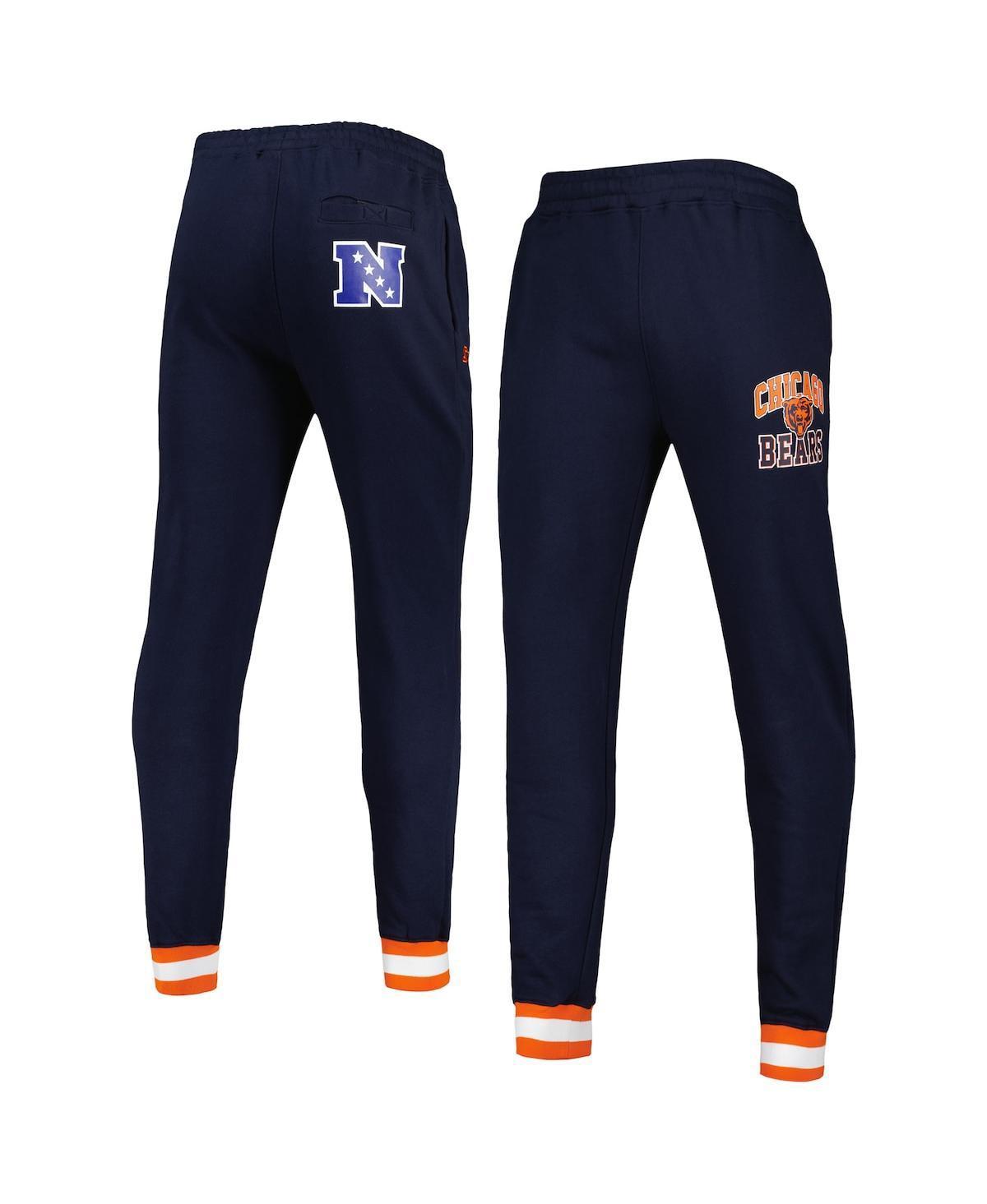 Men's Starter Navy Chicago Bears Blitz Fleece Jogger Pants, Size: Medium, Blue Product Image