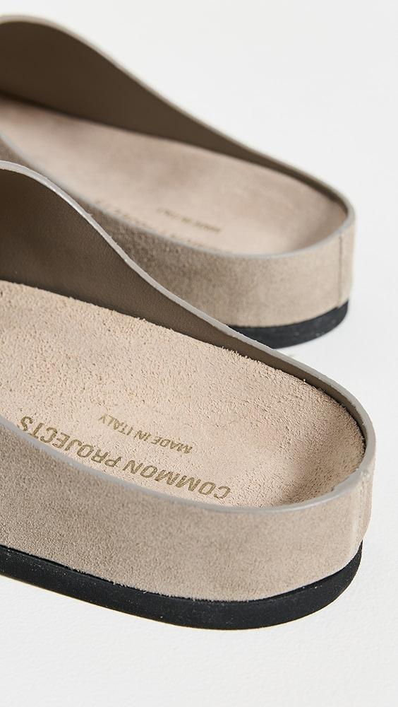 Common Projects Suede Clogs | Shopbop Product Image