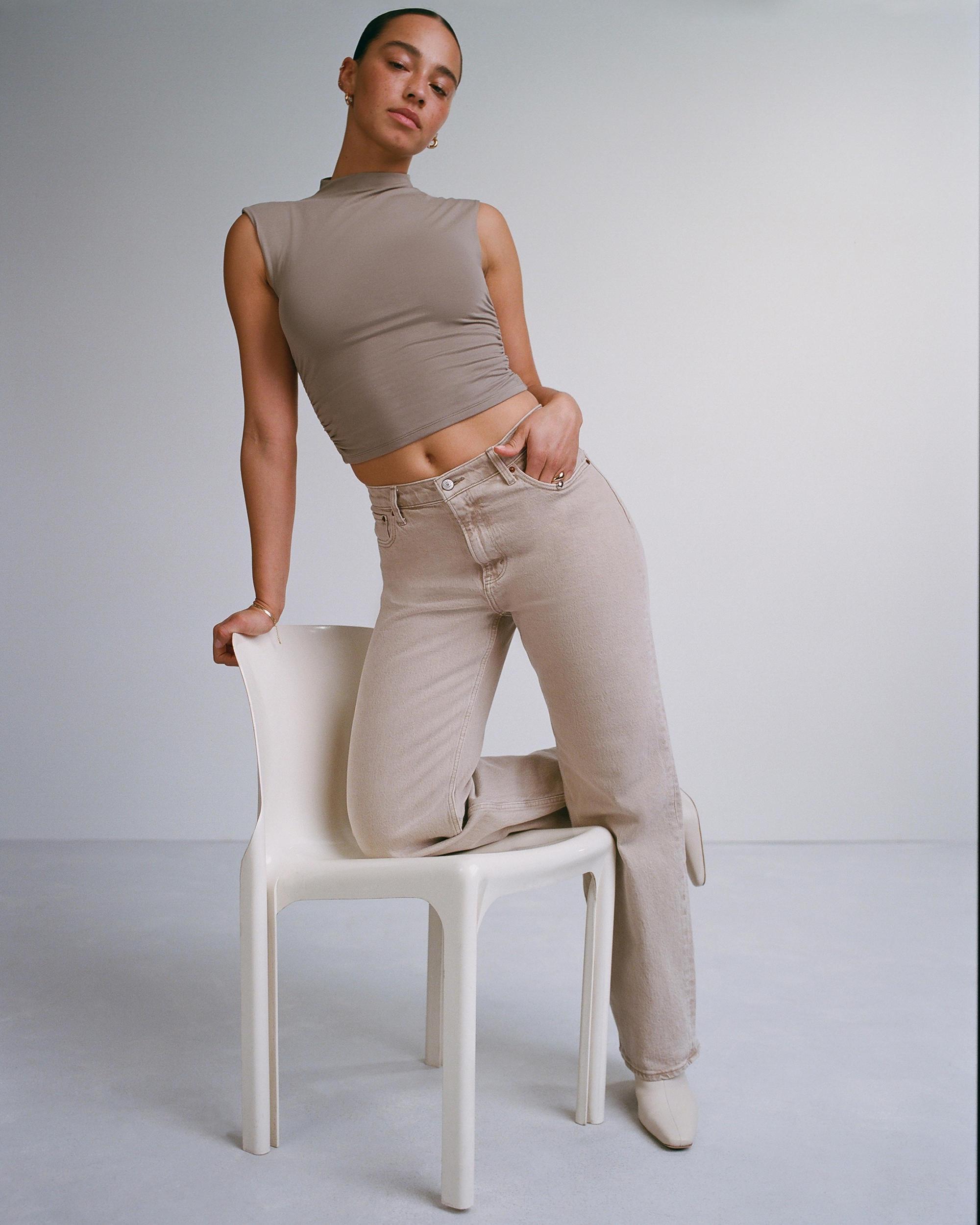 Curve Love High Rise 90s Relaxed Jean Product Image