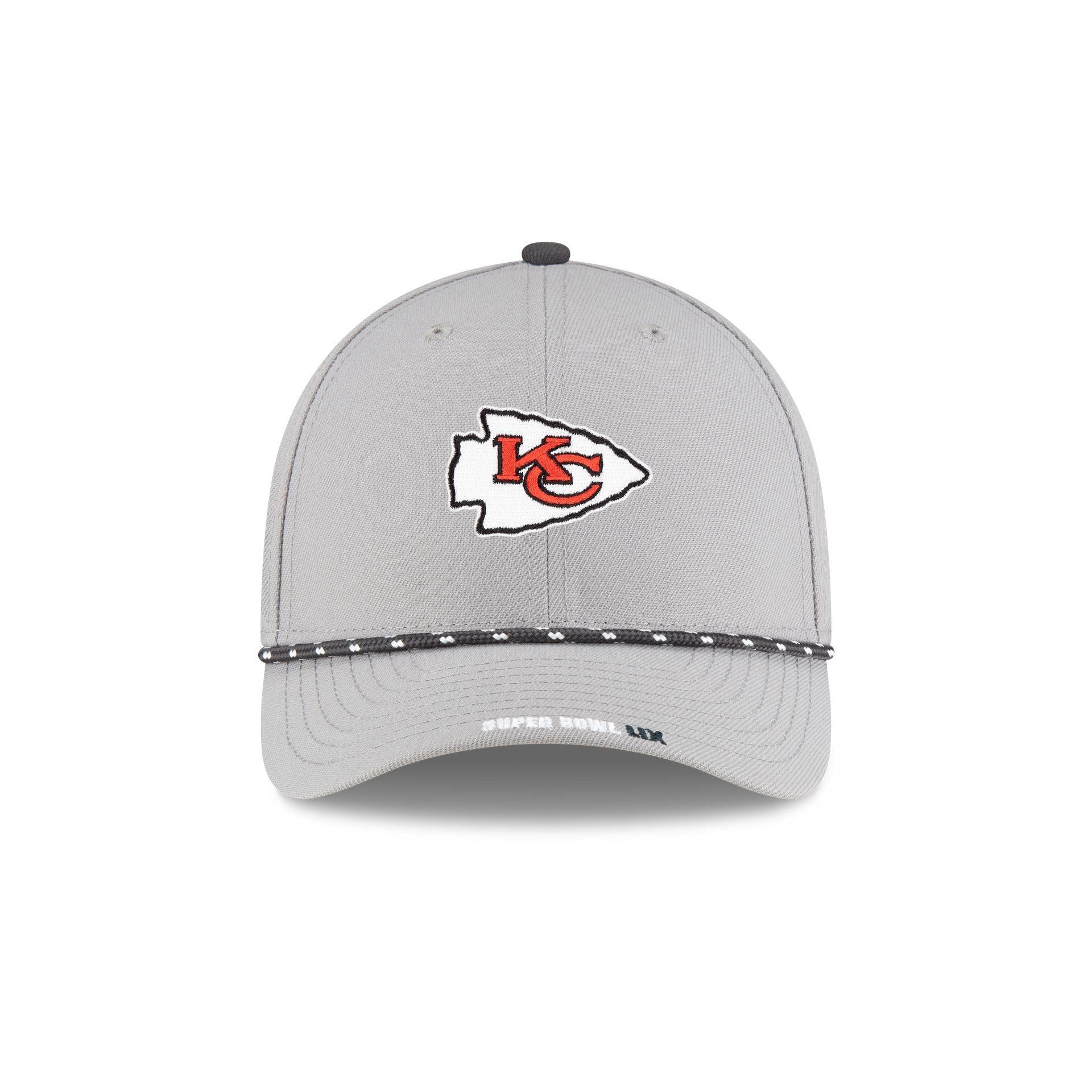 Kansas City Chiefs Super Bowl LIX Sideline 9FORTY M-Crown Snapback Hat Male Product Image