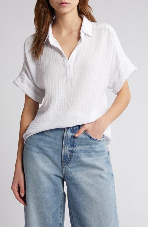 Michael Stars Gigi Popover Top Women's Clothing Product Image