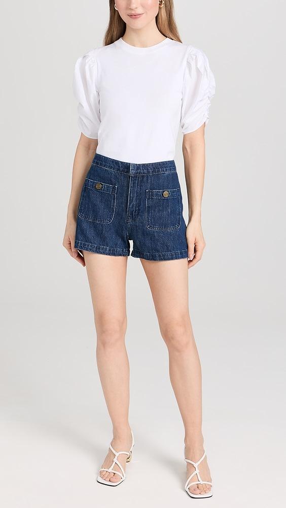 FRAME Patch Pocket Trouser Shorts | Shopbop Product Image