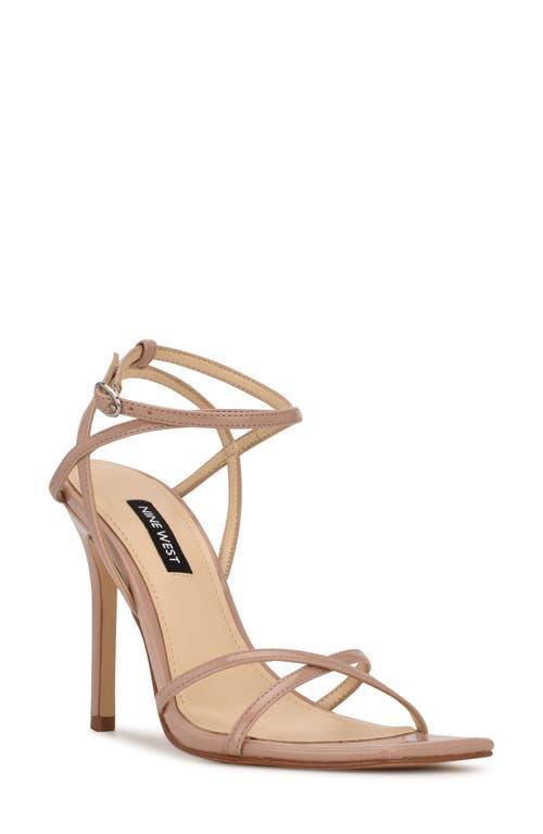 Nine West Tidle Women's High Heel Sandals, Size: 8.5, Light Natural Patent Product Image