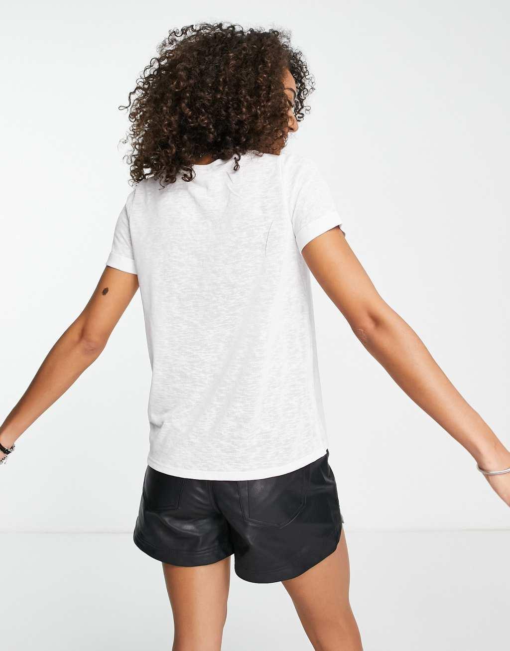 Object V-neck T-shirt Product Image