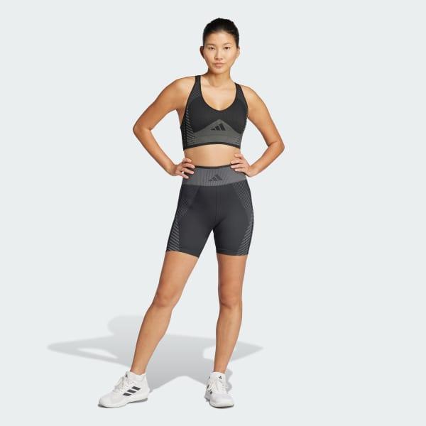 adidas Knitted Training 5 Leggings Black XS Womens Product Image