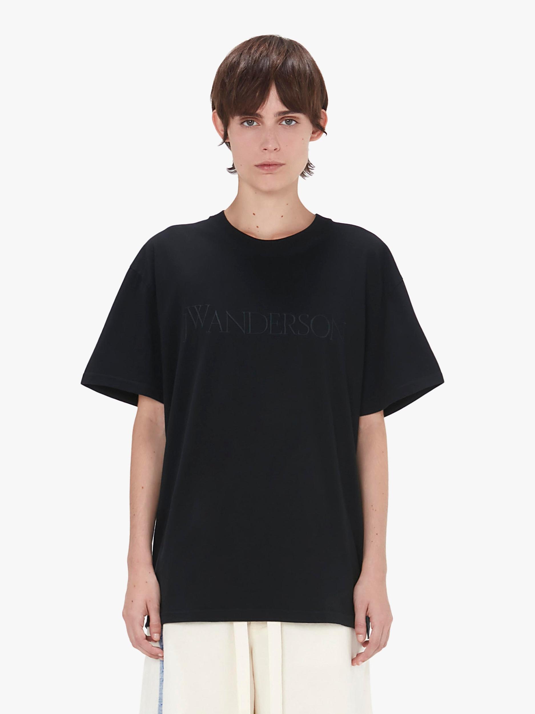 T-SHIRT WITH LOGO EMBROIDERY Product Image