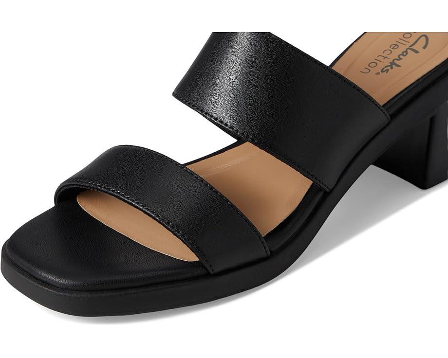 The Saige Double-Strap Sandal in Leather Product Image
