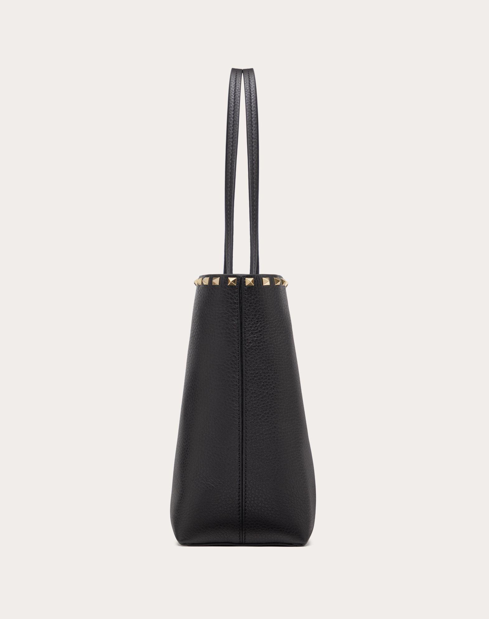 Rockstud Grainy Calfskin Tote Bag Product Image