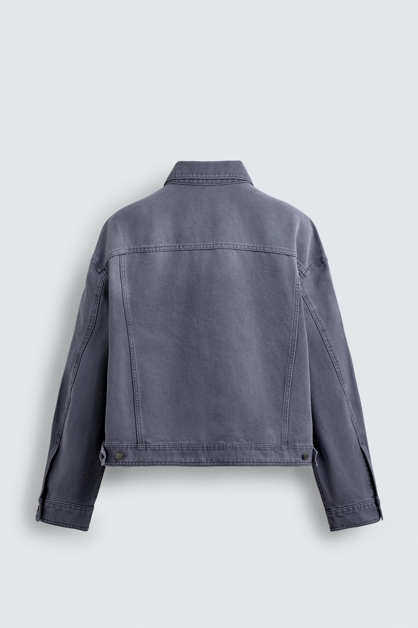 WASHED BOXY FIT JACKET Product Image