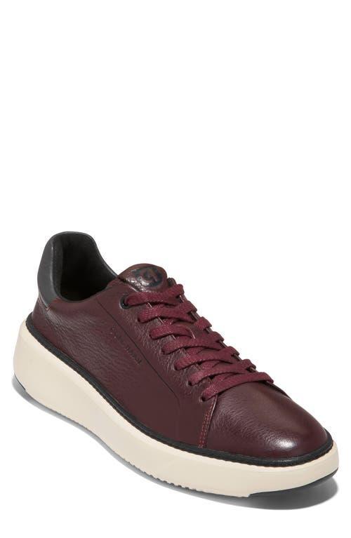 Cole Haan Mens GrandPr Topspin Leather Sneakers Product Image