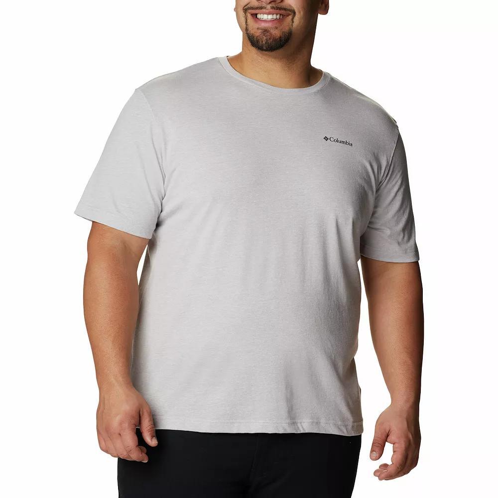 Big & Tall Columbia Thistletown Hills Omni-Wick Performance Tee, Men's, Size: XXL Tall, Columbia Grey Product Image