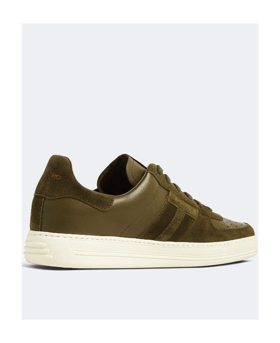 TOM FORD Radcliffe Panelled Leather Sneakers In Multicolor Product Image