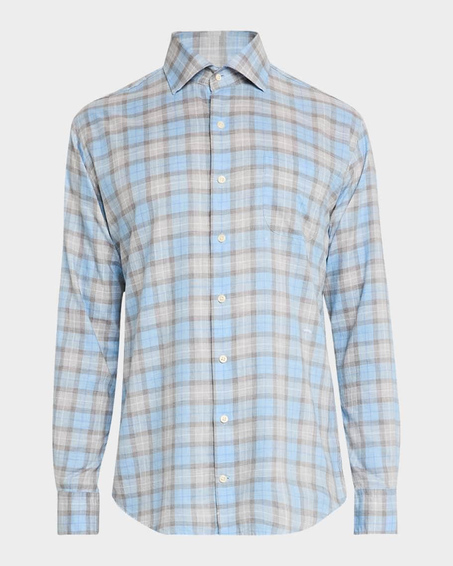 Mens Langley Summer Soft Cotton Sport Shirt Product Image