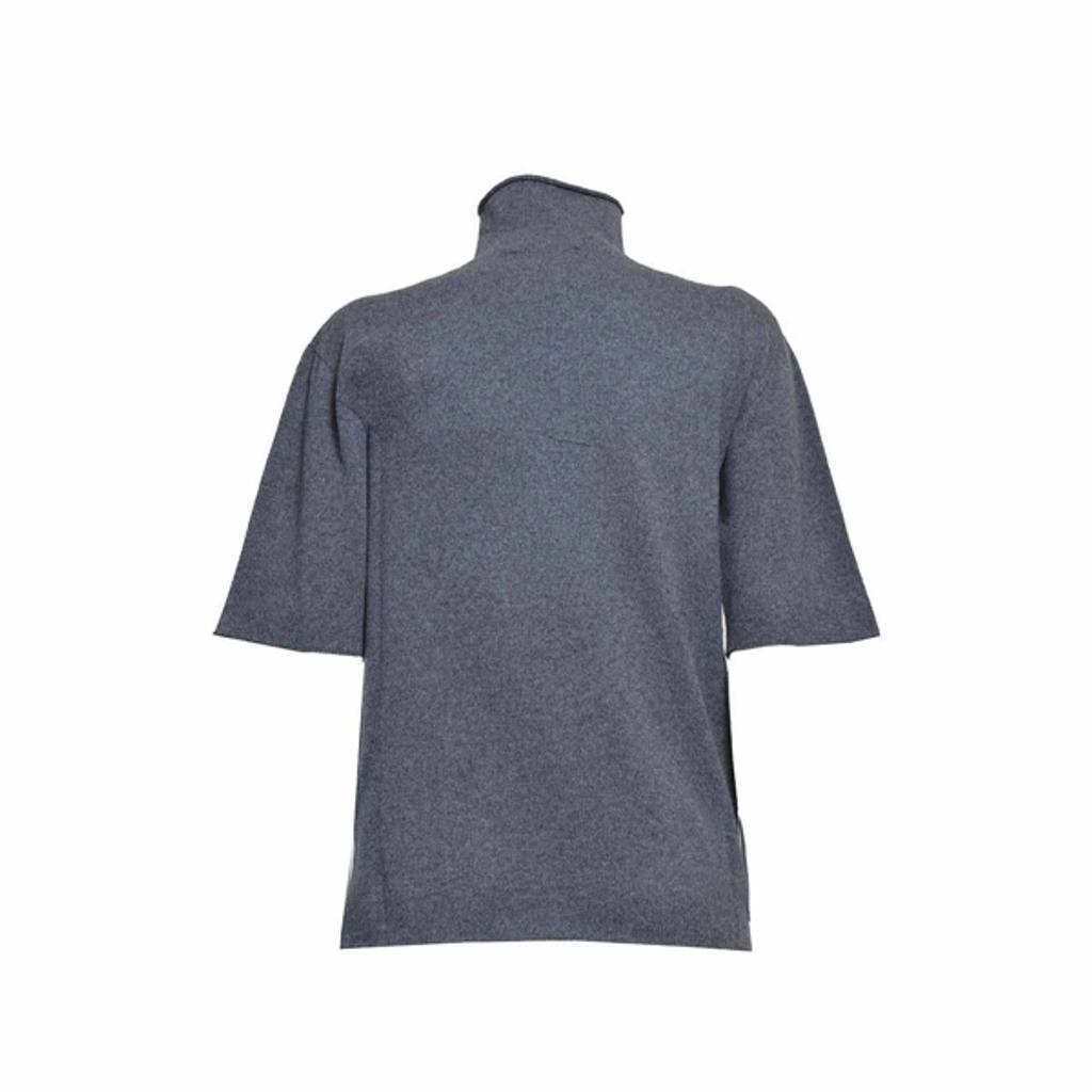 JIL SANDER Turtleneck Short In Anthracite Product Image