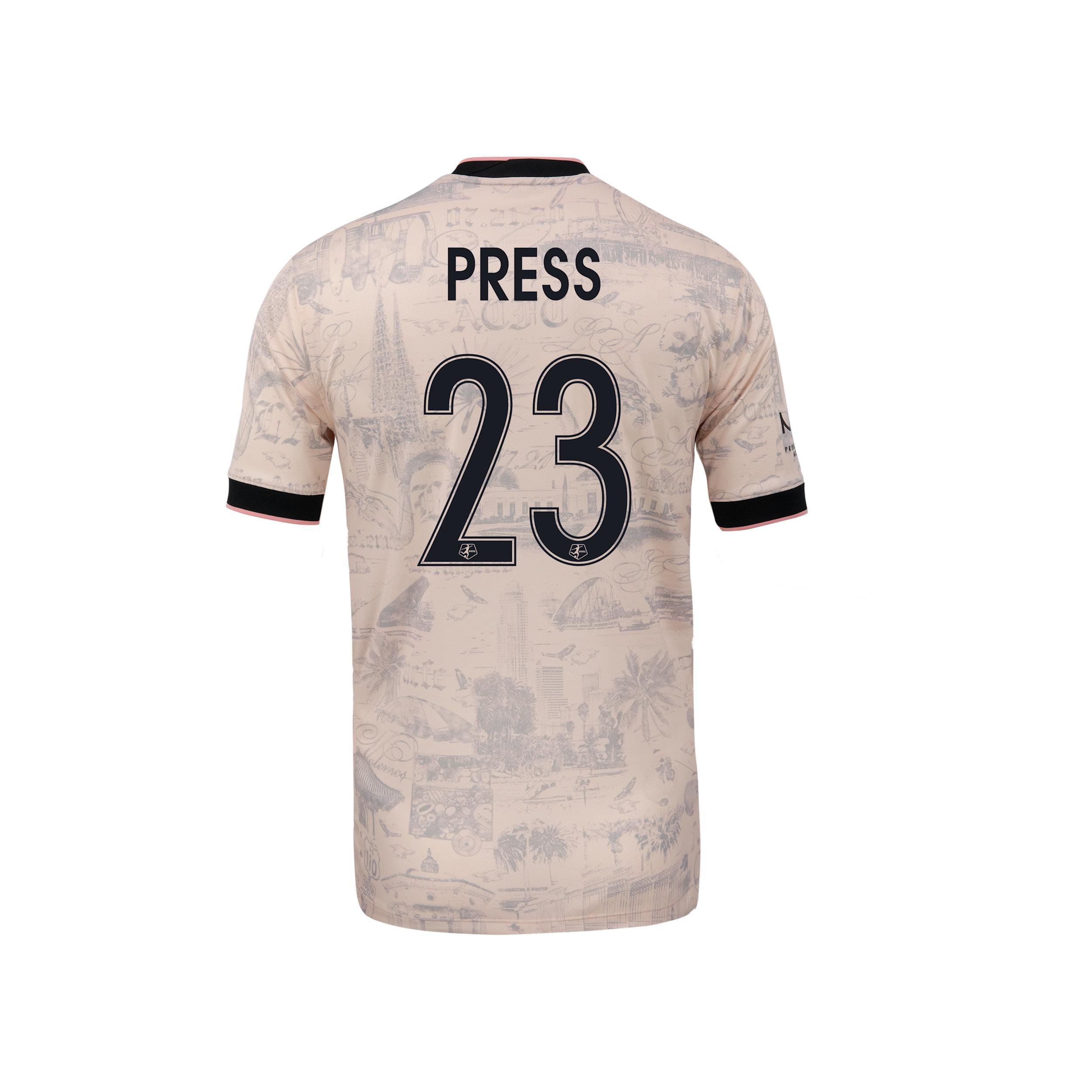 Giselle Thompson Angel City FC 2025 Stadium Away Nike Men's Dri-FIT NWSL Replica Jersey Product Image