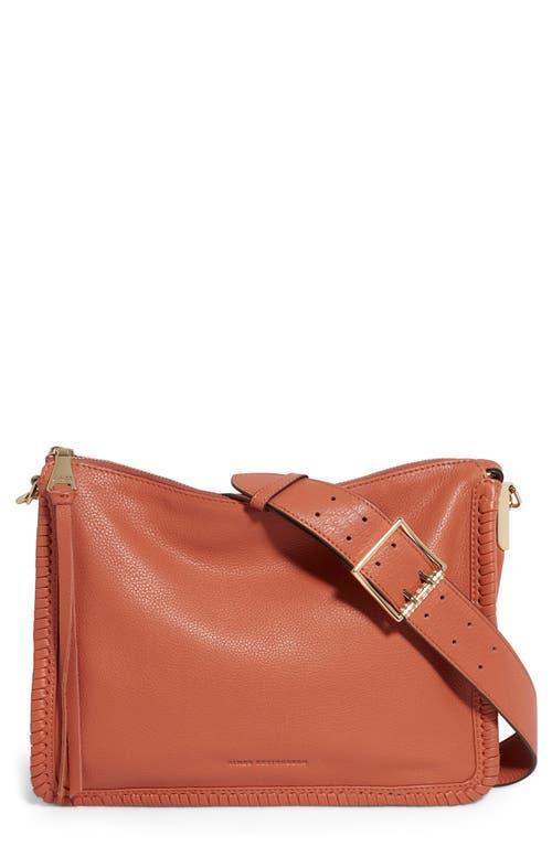 Womens Famous Leather Large Crossbody Bag Product Image