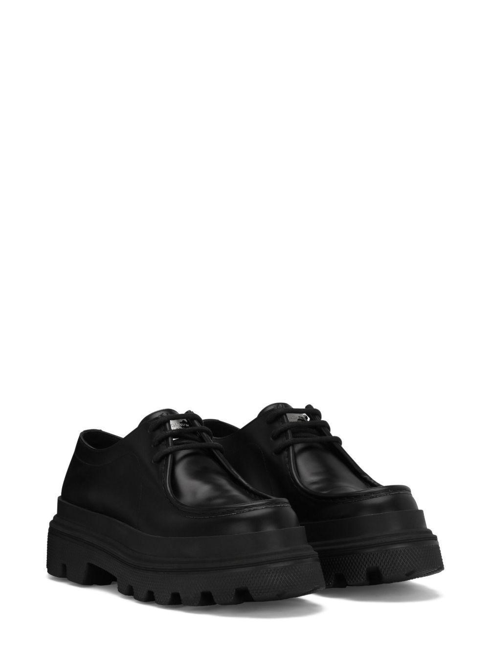 leather derby shoes  Product Image