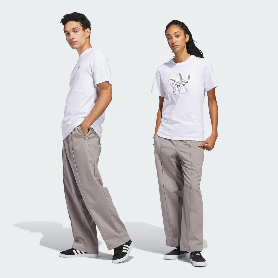 adidas Skateboarding Pintuck Pants (Gender Neutral) Black 2XS Unisex Product Image