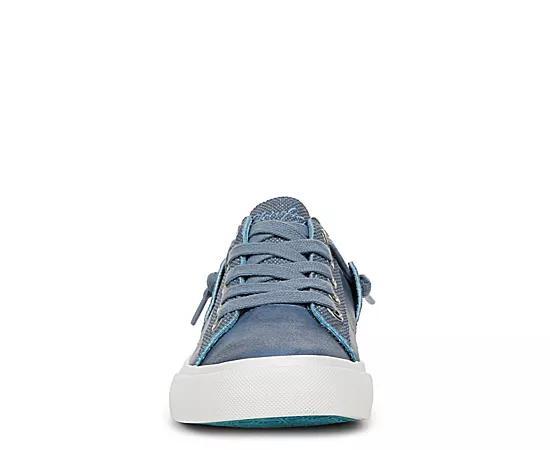 Blowfish Malibu Martina Womens Slip-On Sneakers Blue Product Image