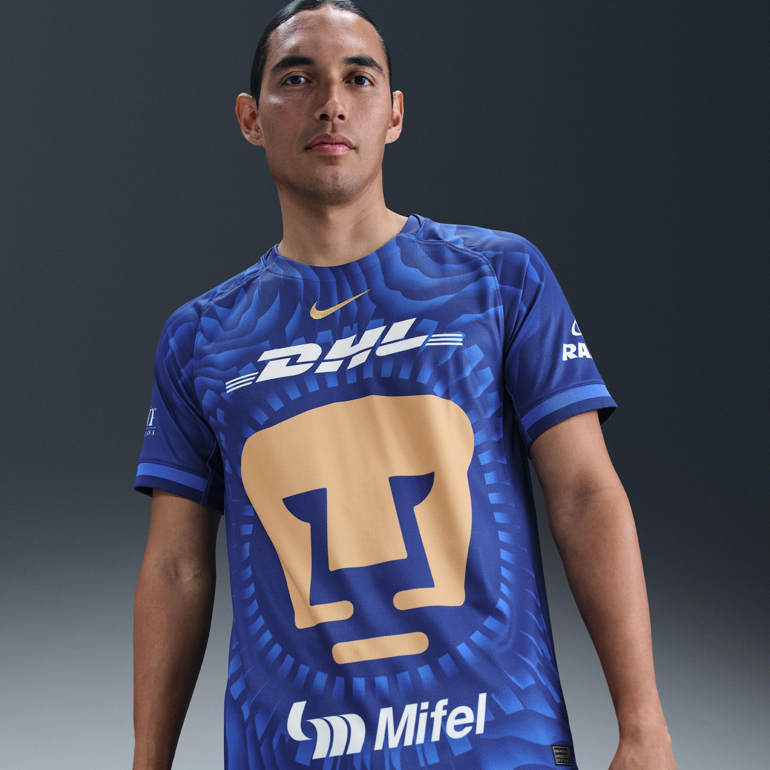 Pumas UNAM 2025/26 Stadium Away Men's Nike Dri-FIT Soccer Replica Jersey Product Image