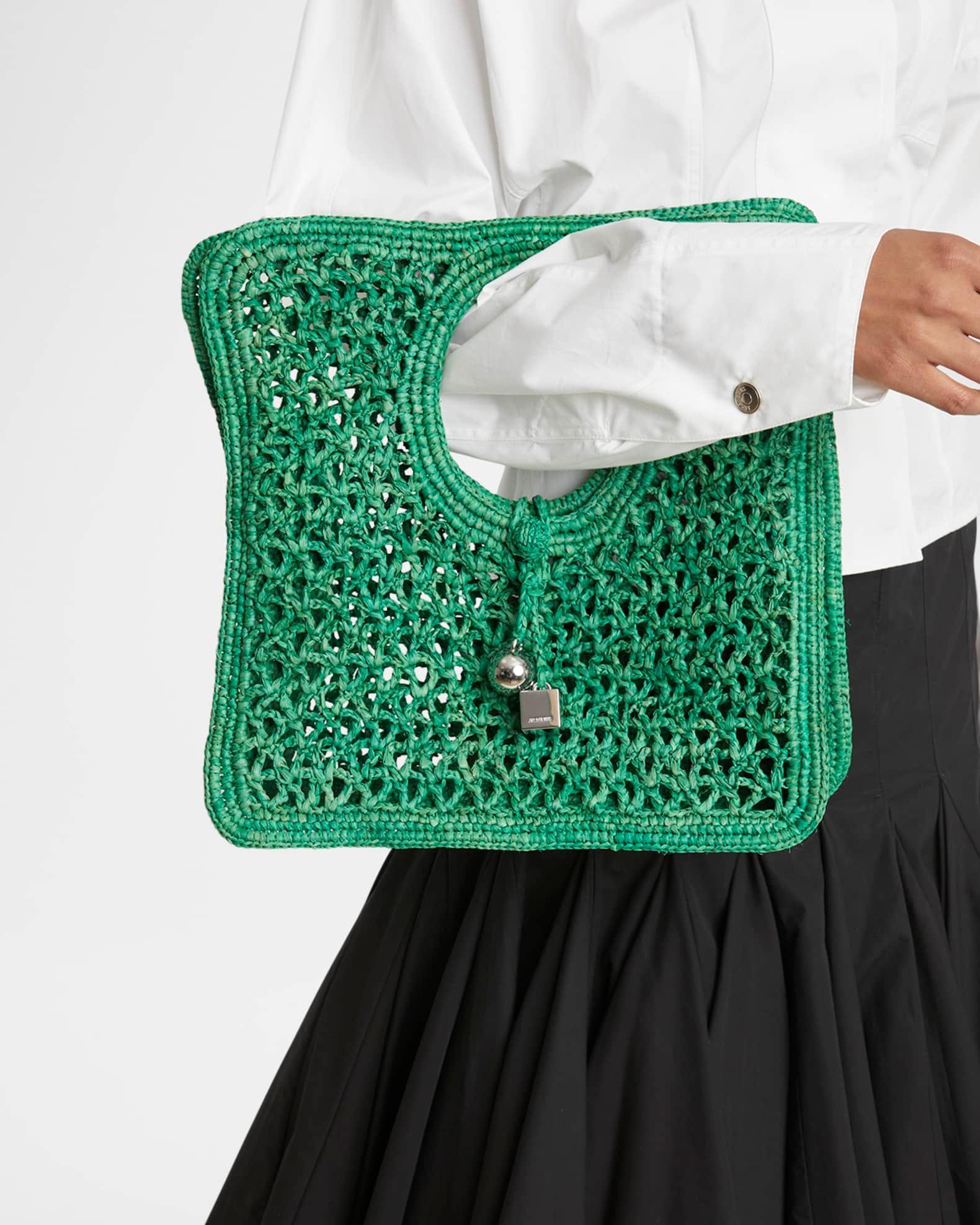 Le Petit Raffia Top-Handle Bag Product Image
