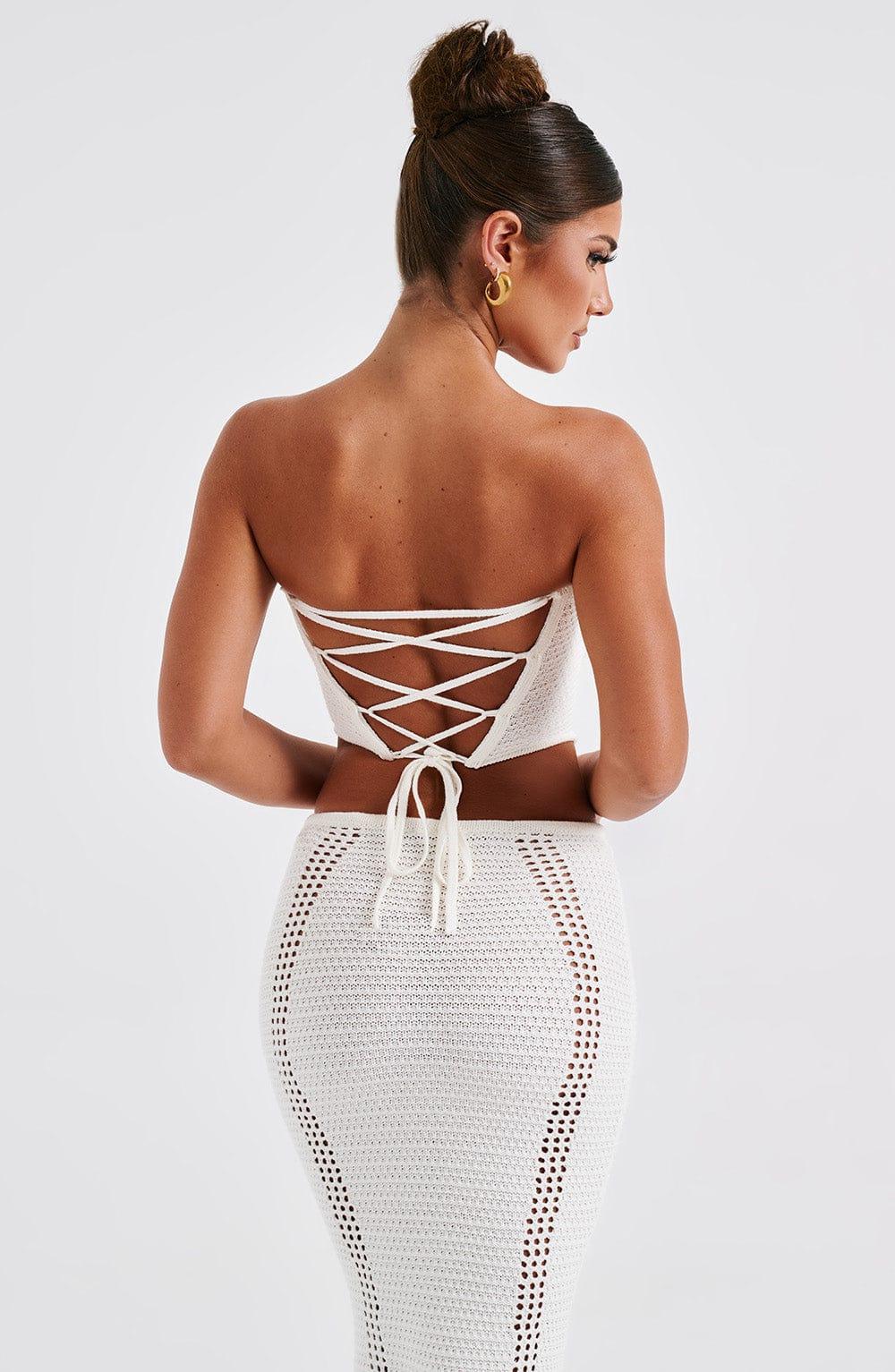 Carly Corset - White Product Image