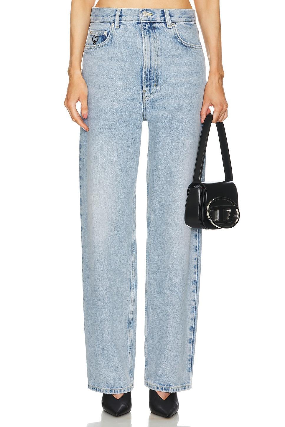 Straight Leg Trousers Moschino Jeans Product Image