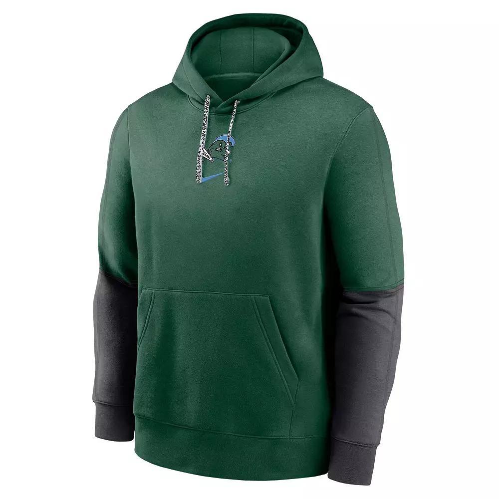 Men's Nike Green Tulane Green Wave 2024 Sideline Club Pullover Hoodie, Size: Large, Nc2 Green Product Image