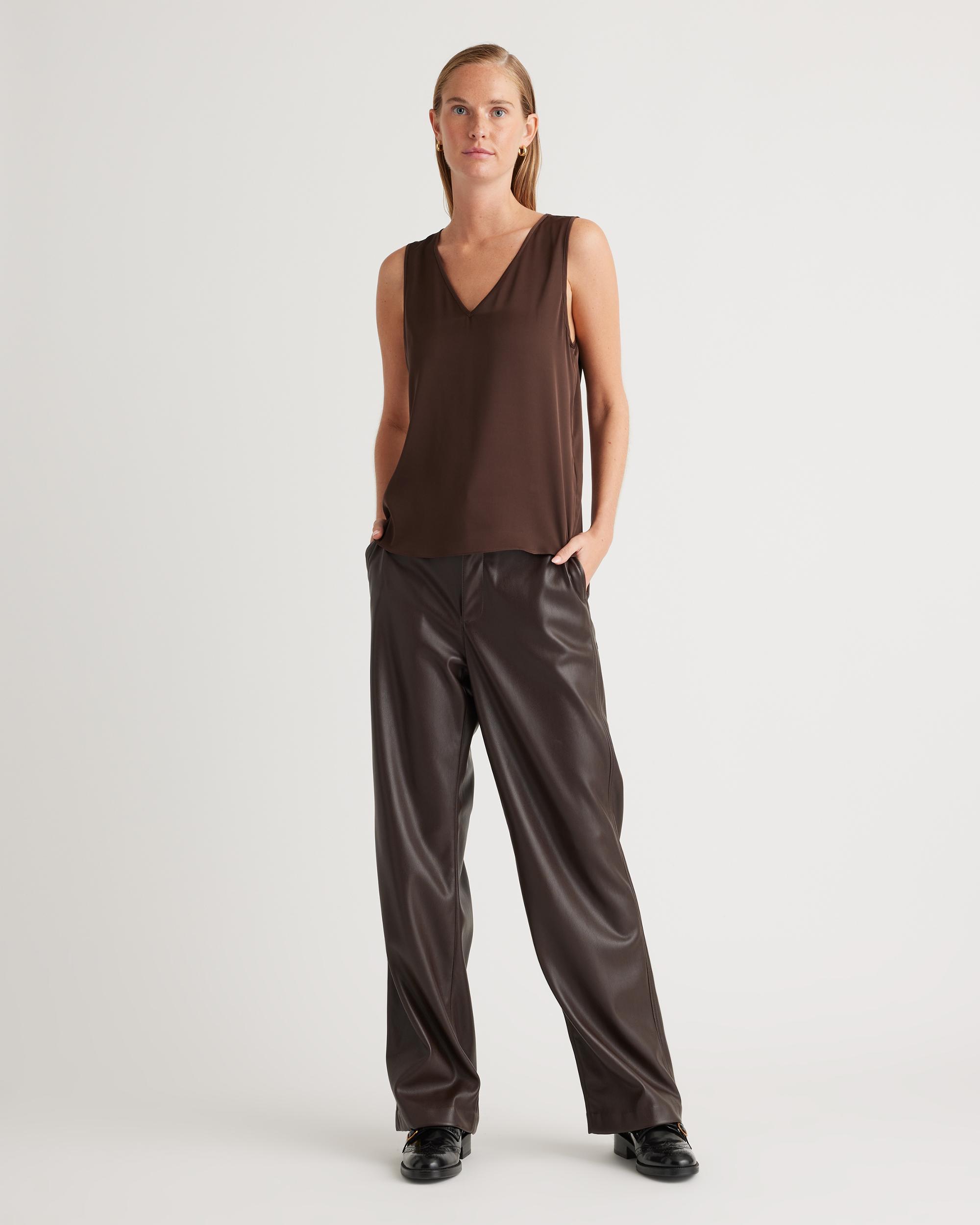 Quince | Women's Washable Stretch Silk Tank Top Product Image
