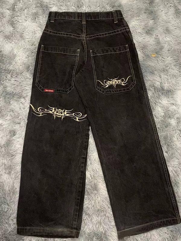 American Retro Hiphop Boyfriend Jeans Product Image