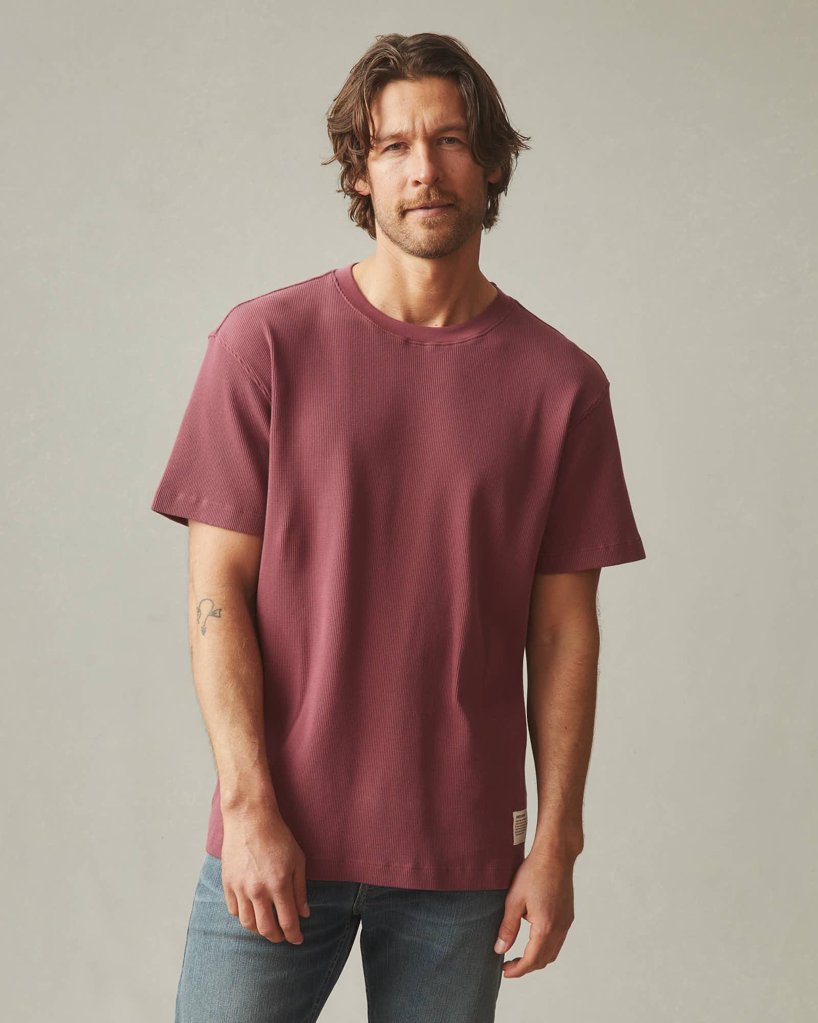 Men's Waffle Crew Tee - Wild Ginger Product Image