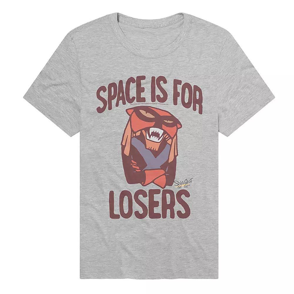 Men's Space Ghost Space Is for Losers T-Shirt, Size: XL, Athletic Grey Product Image