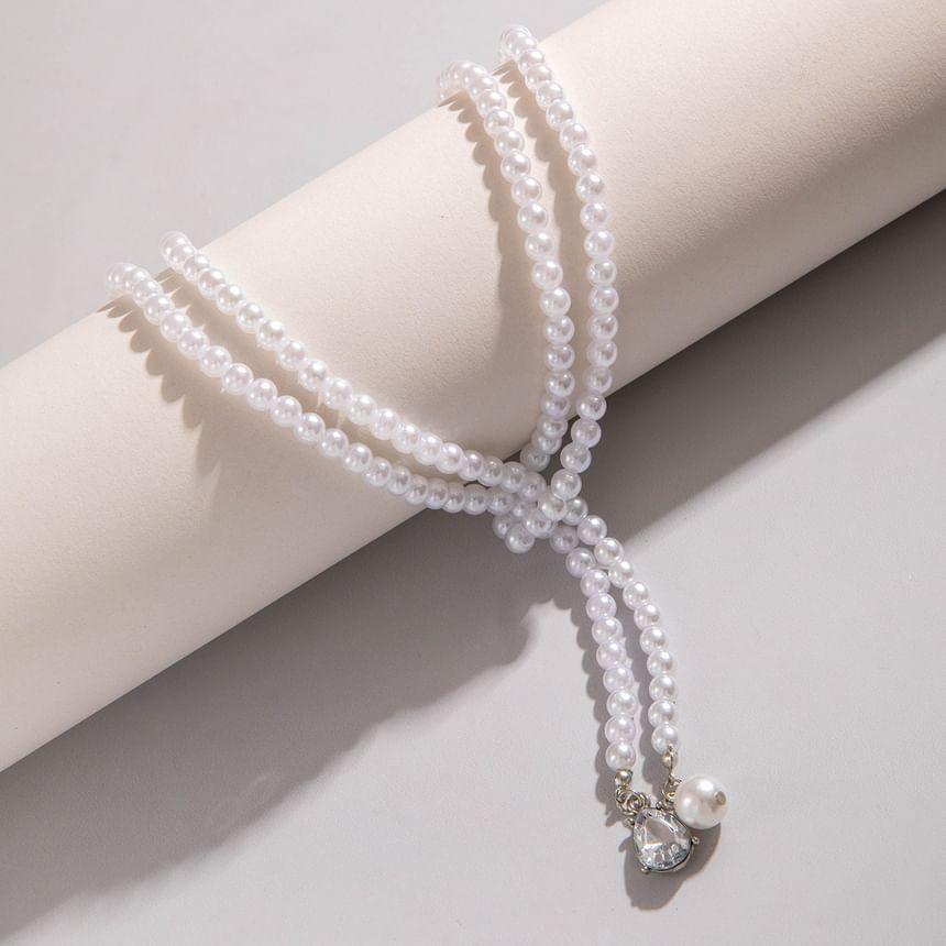 Beaded Lariat Necklace Product Image