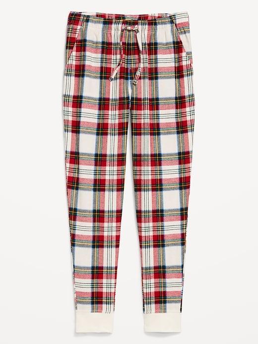Flannel Pajama Joggers for Men Product Image